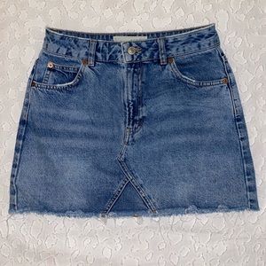 Topshop Denim Skirt